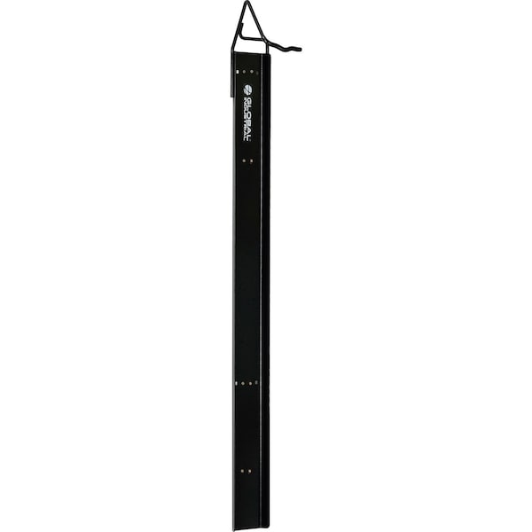 Global Industrial Indoor Vertical Fat Tire Bike Rack Mount, 1 Bike Capacity, Black 670511 - main